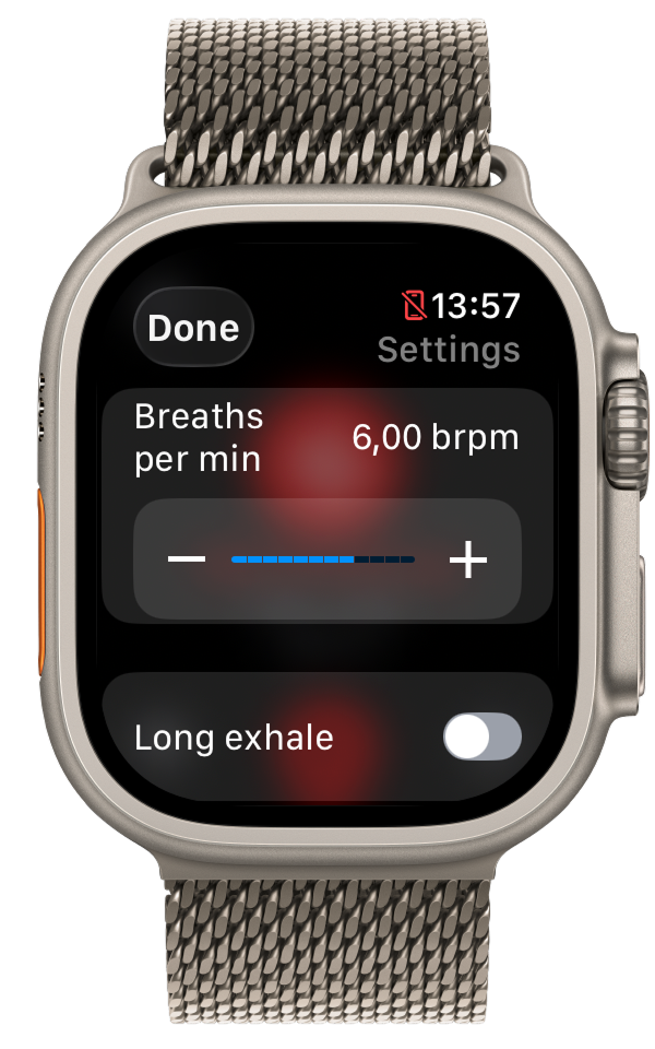 HRV Breathing for Apple Watch - instilling